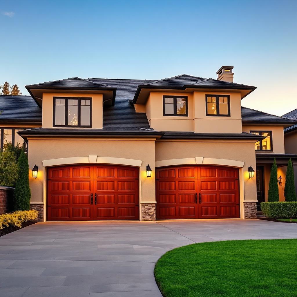 Beautiful garage doors